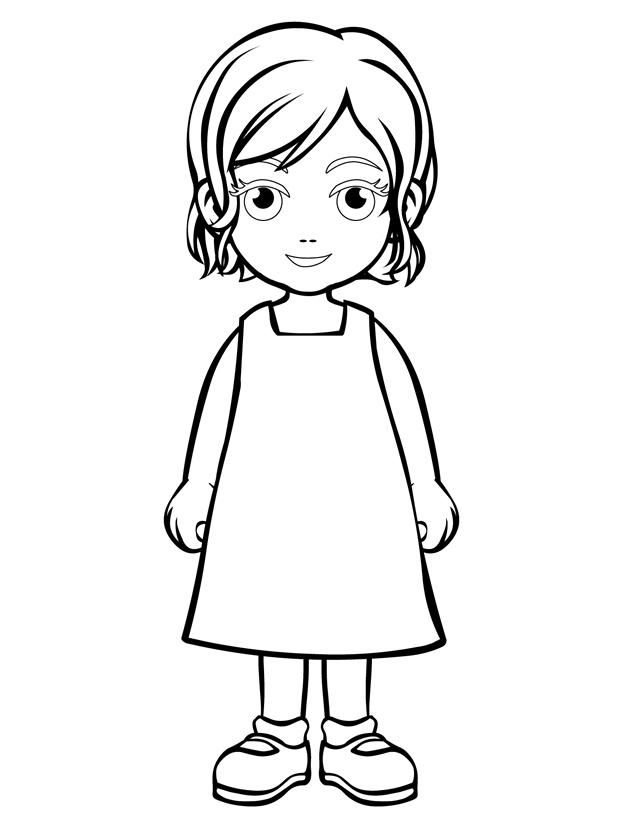 Coloring Pages For Girls.