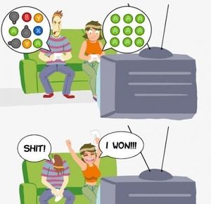 How Boys And Girls Play Video Games? by solsticehaze.