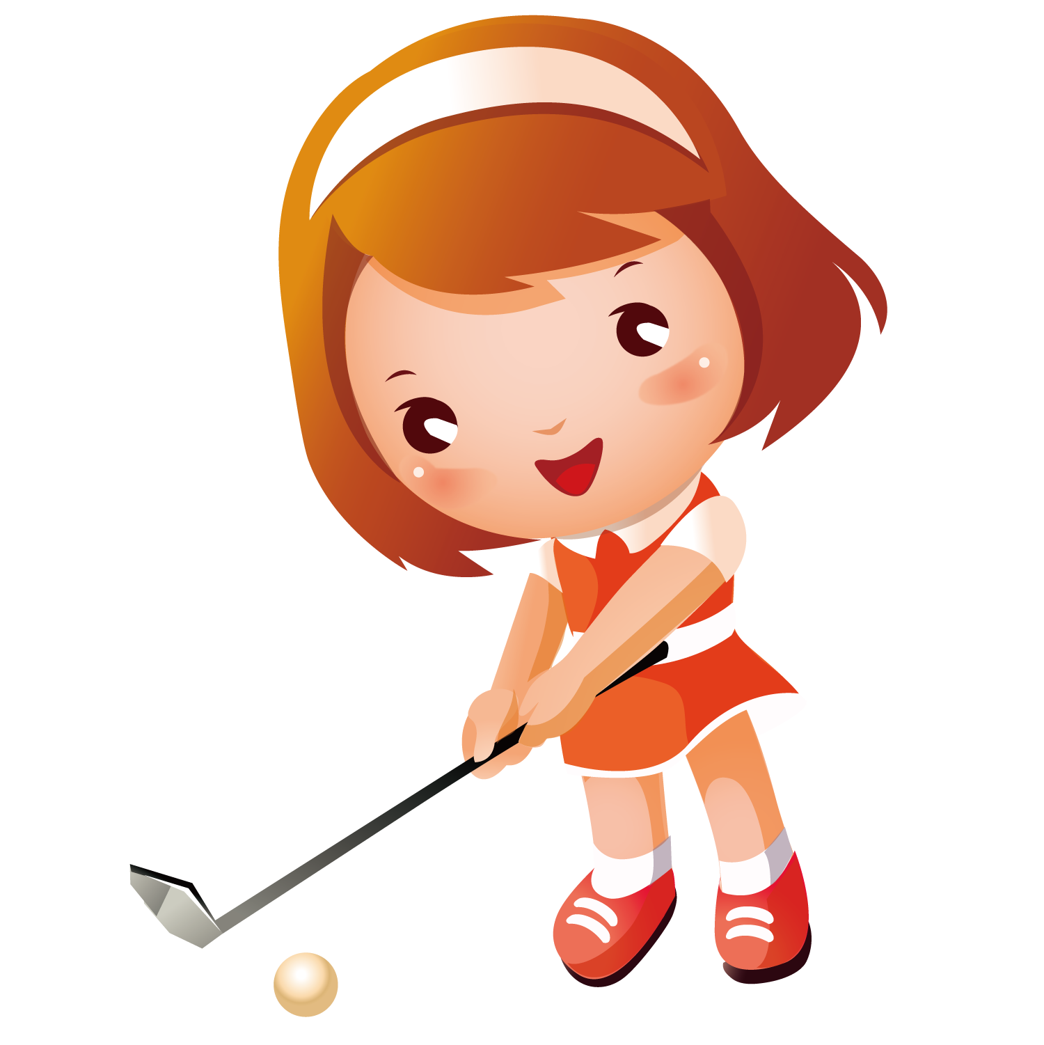 Girl playing baseball clipart clipart images gallery for free.