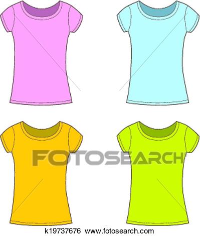 Girl t shirt clipart 2 » Clipart Station.