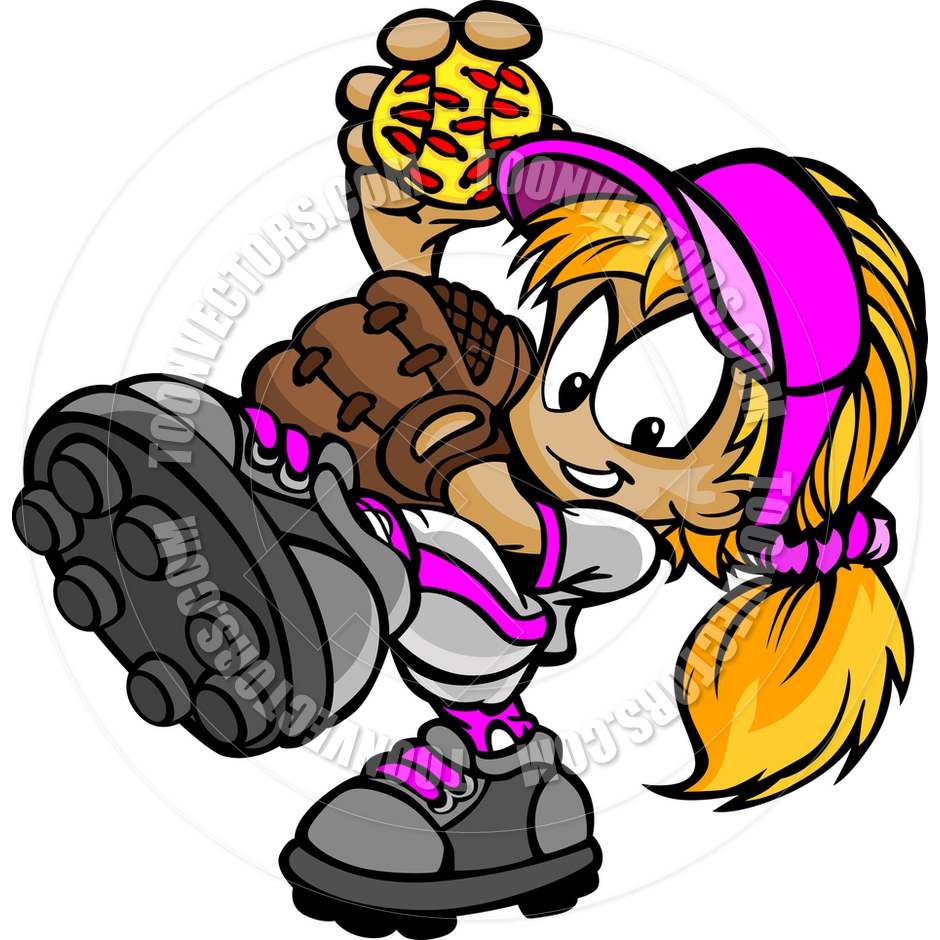 Softball Pitching Clipart#1986758.