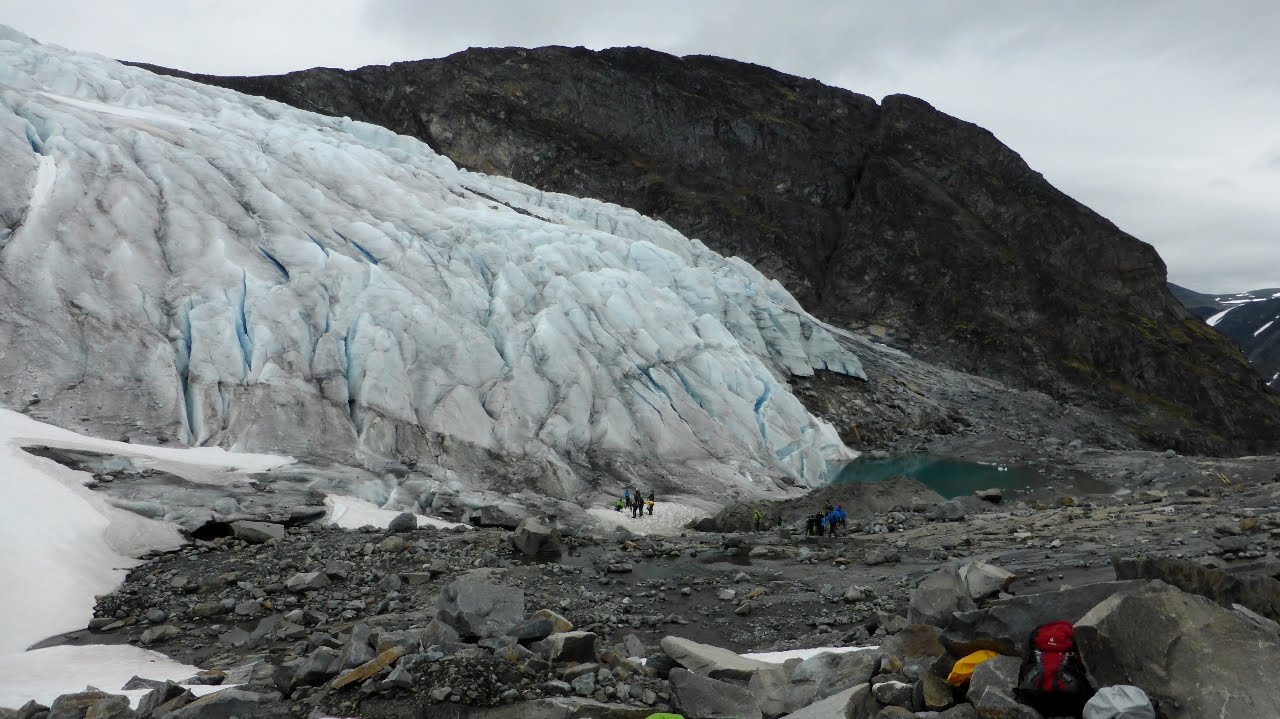 Svellnosbreen Glacier, Jotunheimen, Norway.