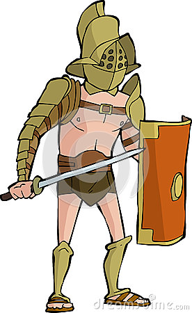 Gladiator Clipart Page 1.