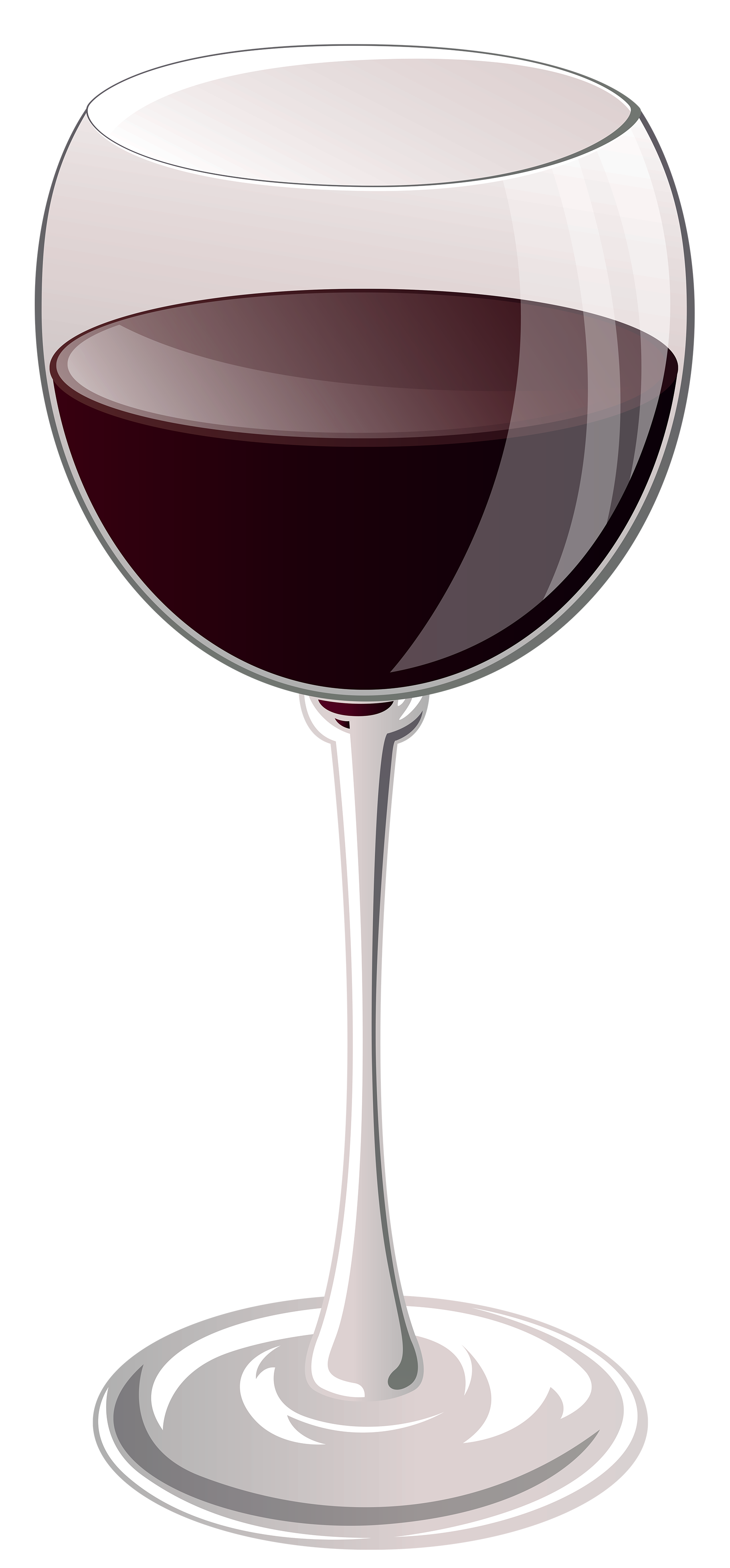 Glass of Wine PNG Clipart.