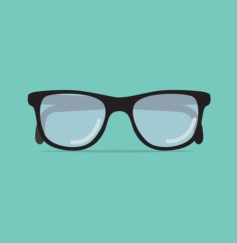 Trendy sun glasses vector illustration.