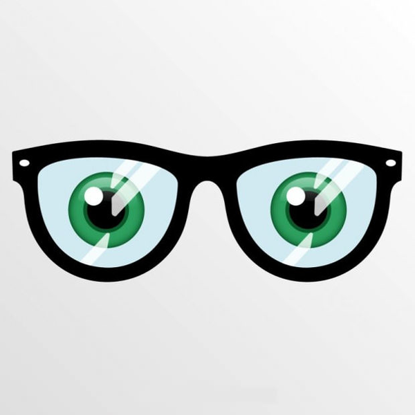 Free Clipart Glasses Eyes.