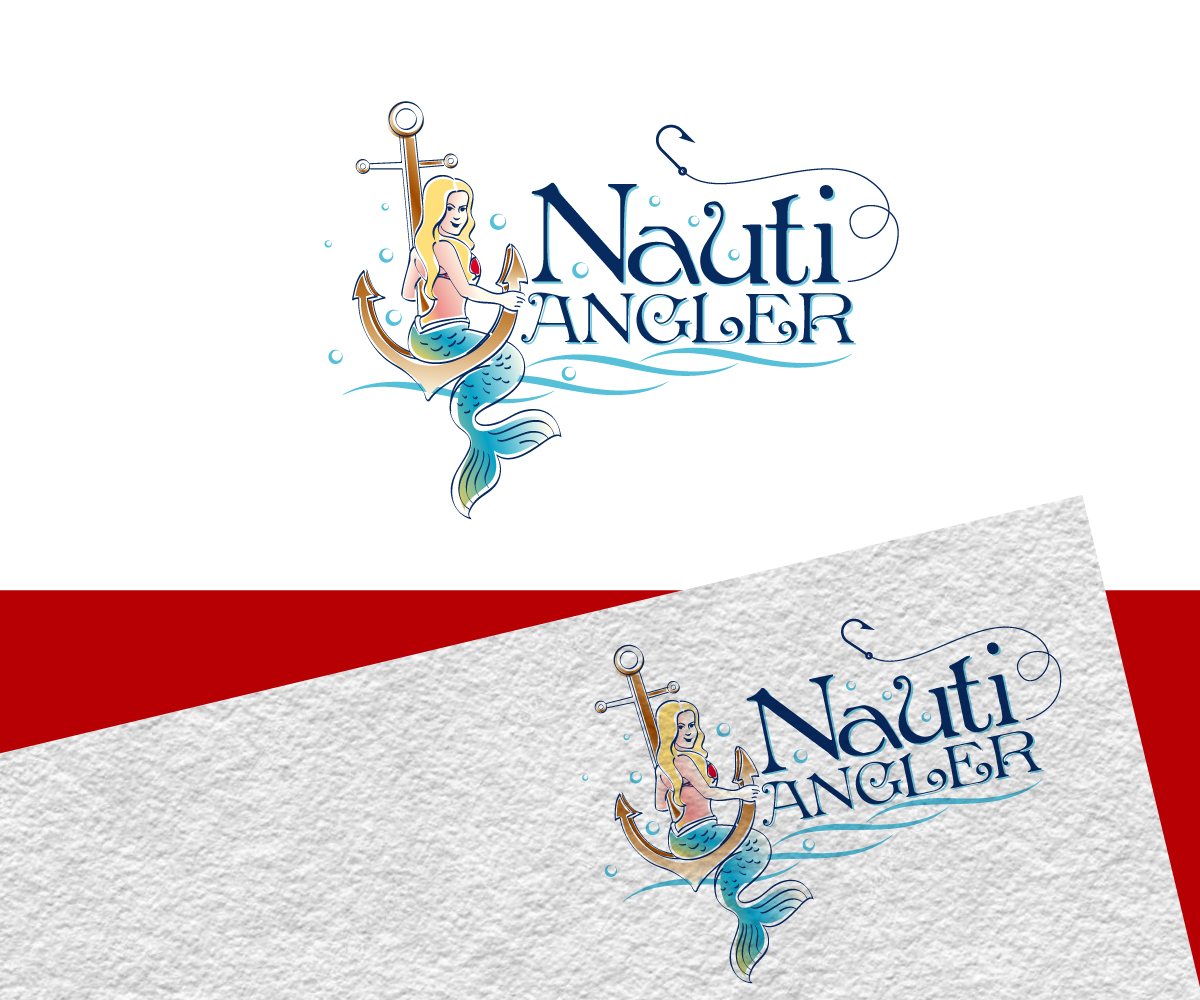 Elegant, Traditional Logo Design for NAUTI ANGLER by Jay.