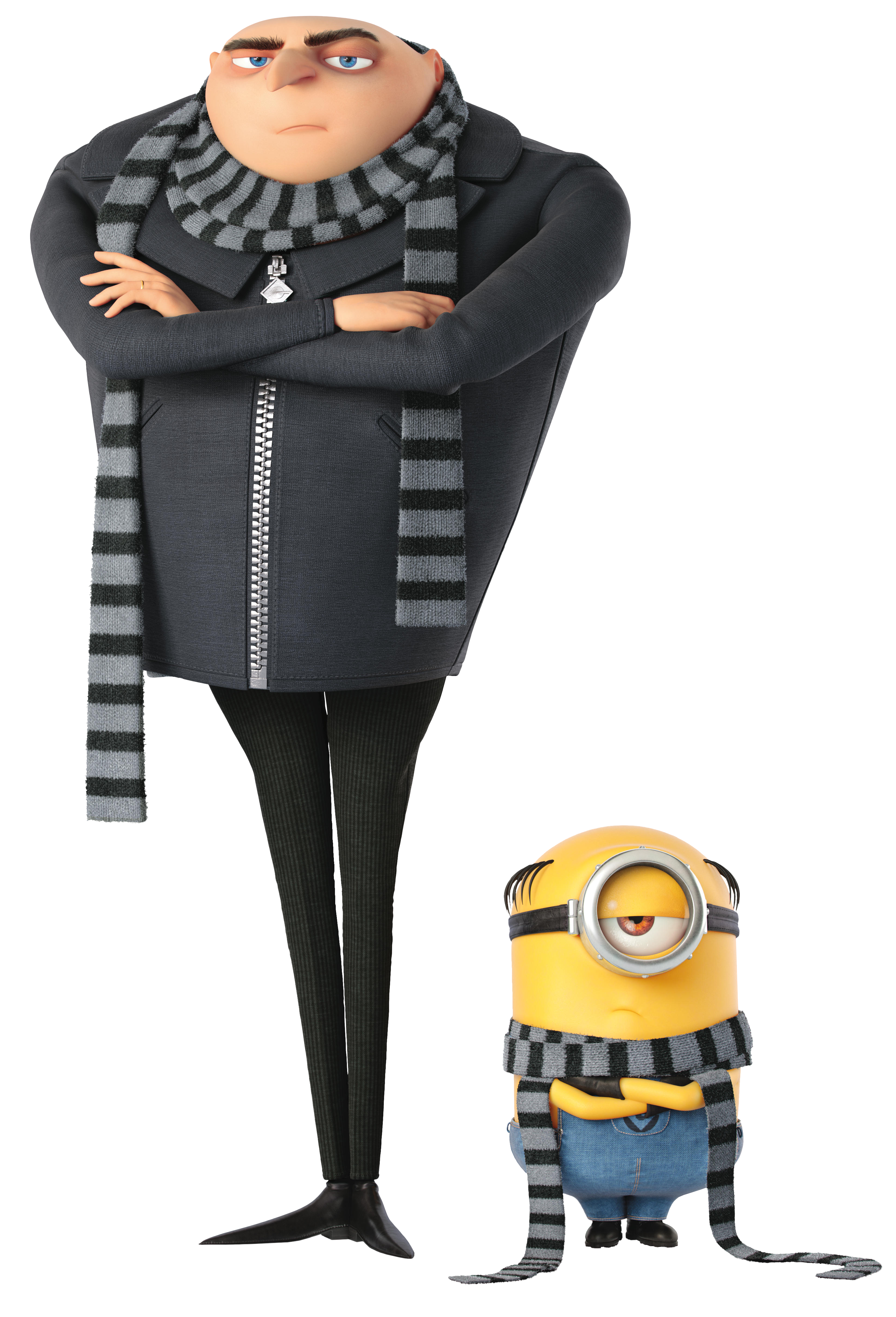 Gru Despicable Me 3 Transparent PNG Clip Art Image.