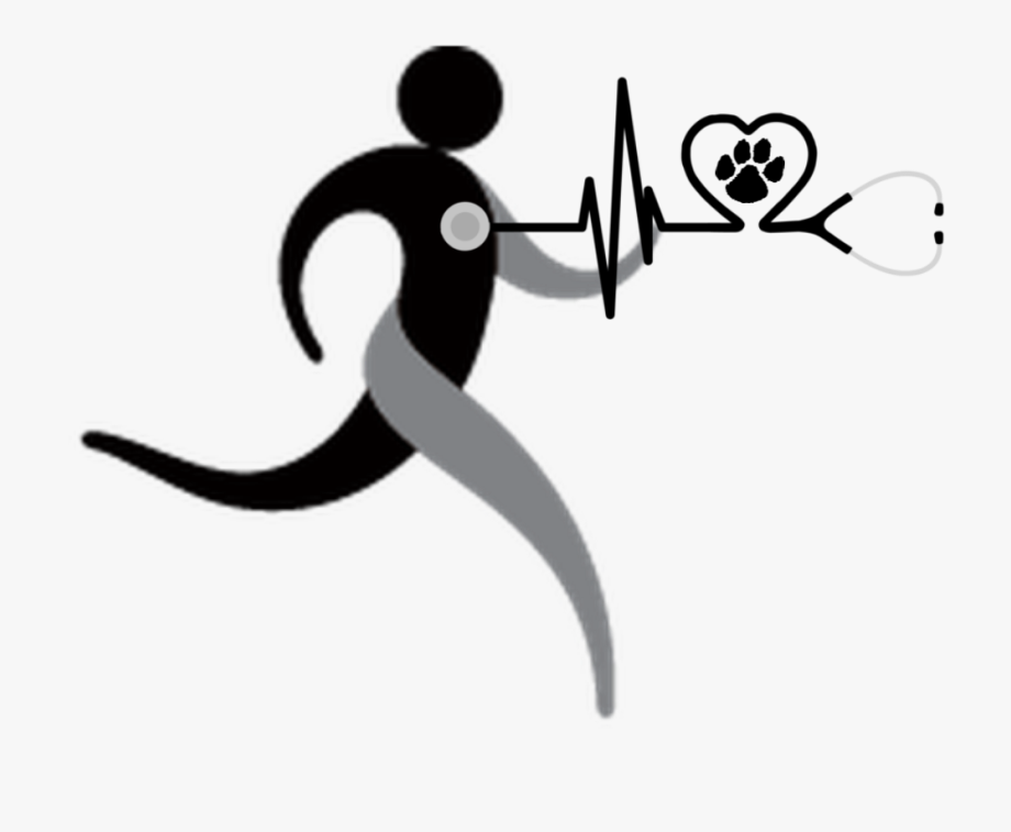 Athlete With Stethoscope Graphic Clipart , Png Download.