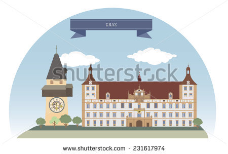 Graz Tourism Stock Vectors & Vector Clip Art.