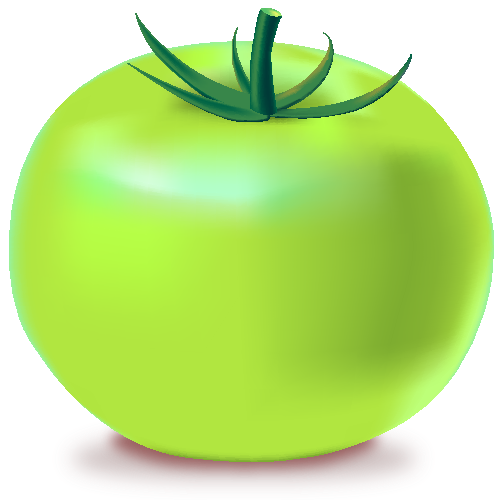 GREEN TOMATO Icon(Vegetable).