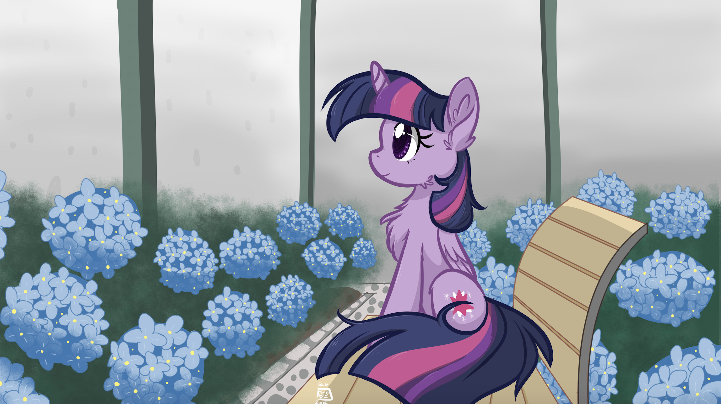 MLP: Hydrangea Greenhouse — Weasyl.