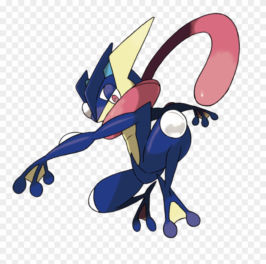 293kib, 900x859, Greninja Transparent By Jamzdrawz.