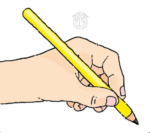 Pencil Grip Clip Art.