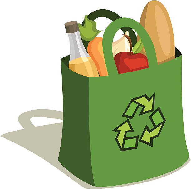 Grocery Bag Clip Art Free - Brown Paper Bag Clip Art, Vector Images ...