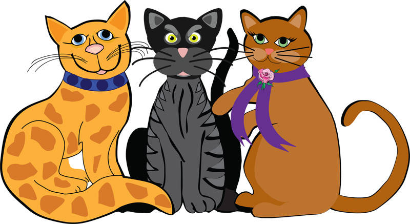 Cats Clipart.