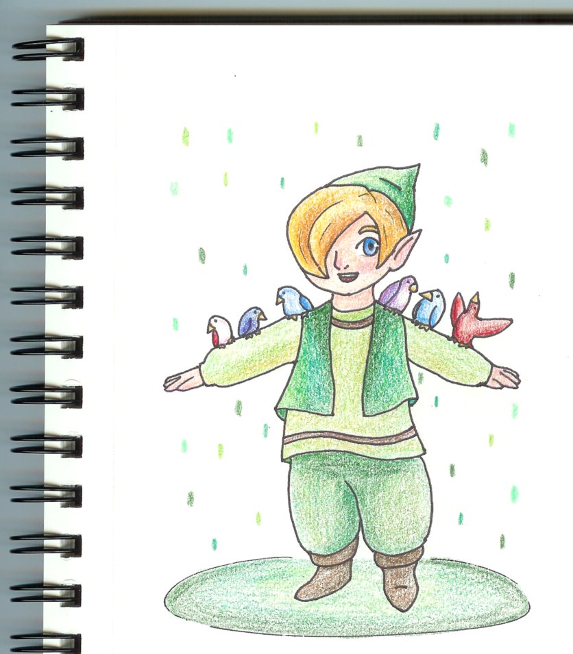 LoZ: Gulley Drawing by ThunderSpade on DeviantArt.