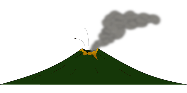 Volcano Clip Art Free.