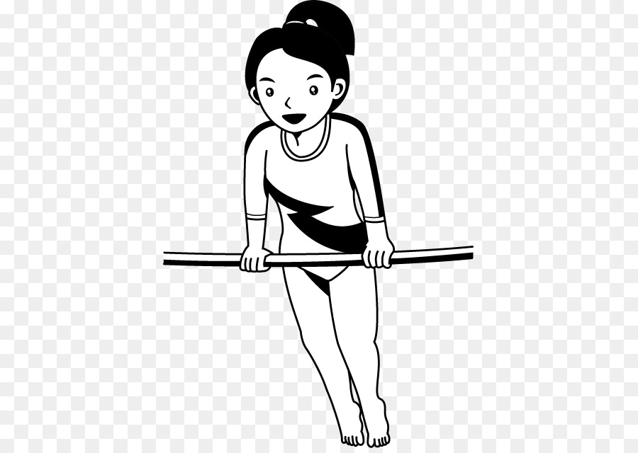 4848 Gymnastics free clipart.