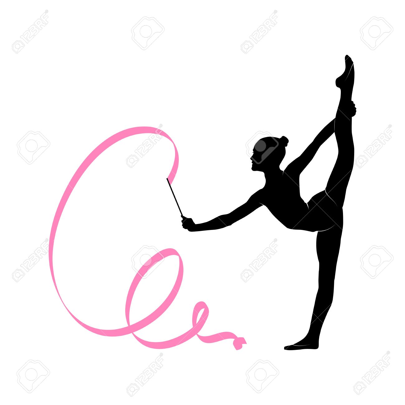 Gymnast Clipart Dance Wallpaper.