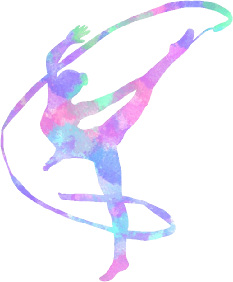 Download Hd Gymnastic Rhythmicgymnastics Clipart.