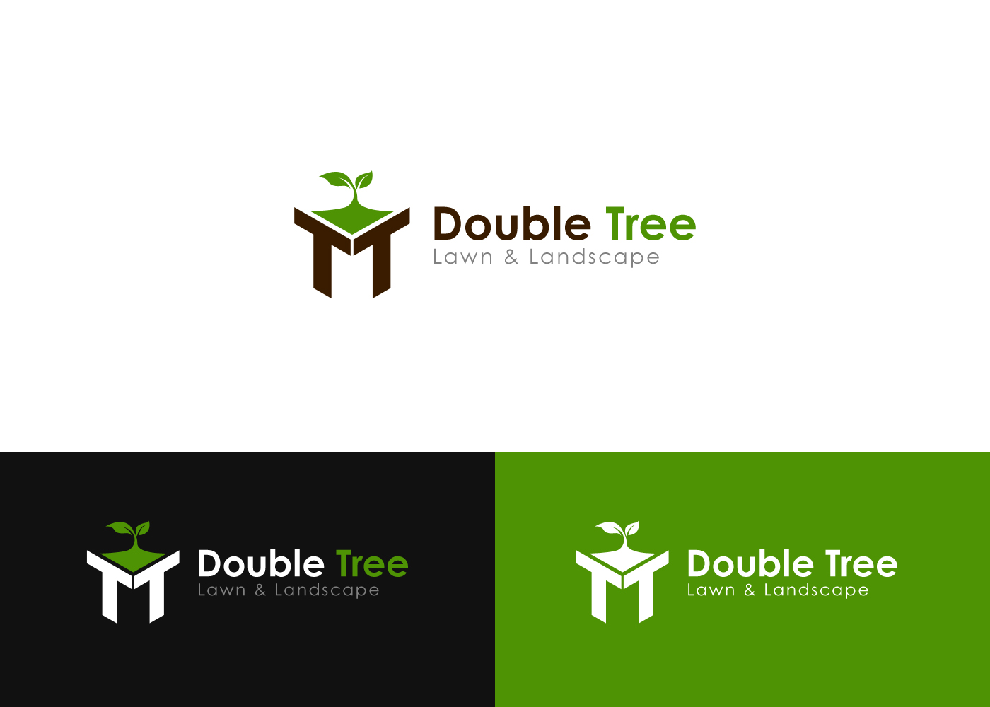 Elegant, Playful, It Company Logo Design for Double Tree.