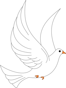 Dove Wedding PNG Black And White Transparent Dove Wedding Black And.