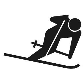 Downhill Clipart.