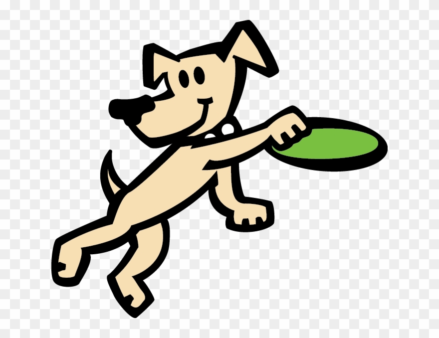 Frisbee Clipart Dog Play.