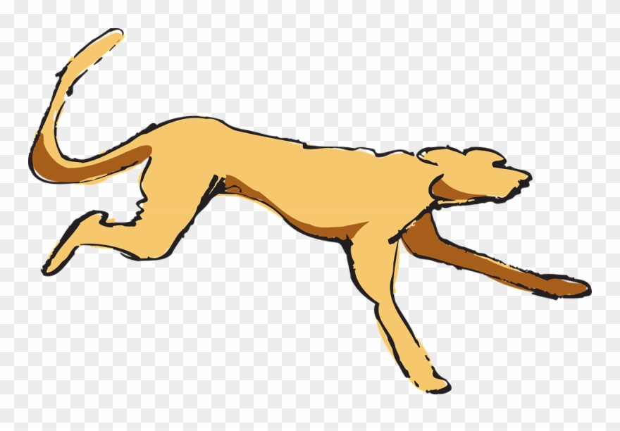 Cartoon Dog Running 4, Buy Clip Art.