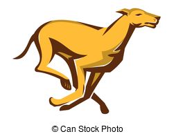 Greyhound dog racing Vector Clipart Royalty Free. 44 Greyhound dog.