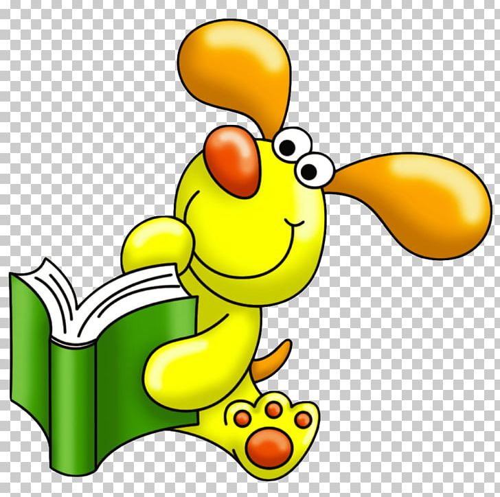 Book Dog Reading PNG, Clipart, Animal, Artwork, Beak, Book.