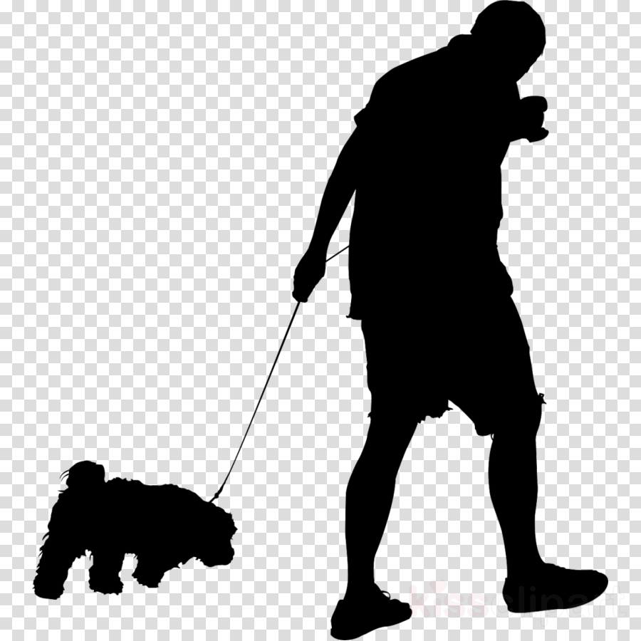 Dog Silhouette clipart.