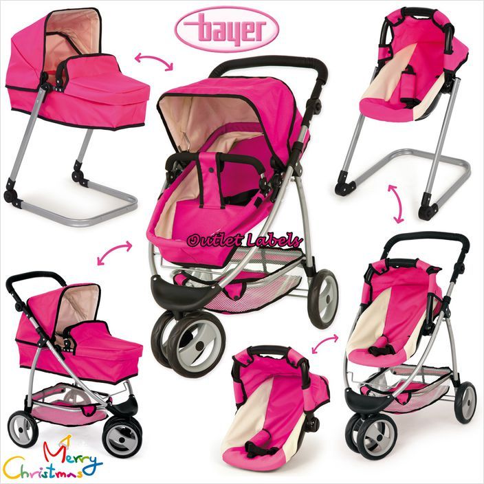 Bayer Design Doll Pram Neo (Pink) 4003336396294 on eBid United.