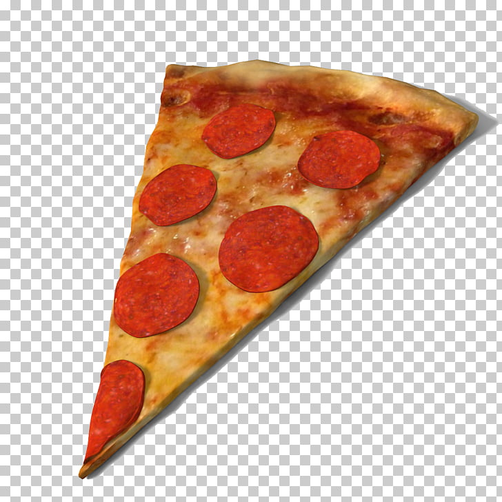 Dominos Pizza Pepperoni Fast food 3D modeling, Pizza Slice Free PNG.