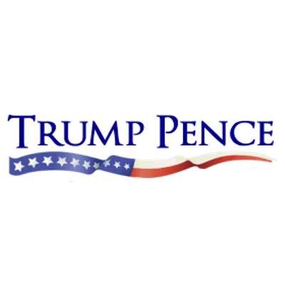 Trump Logo Bw transparent PNG.