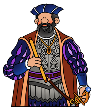 Free Vasco da Gama Clip Art by Phillip Martin.