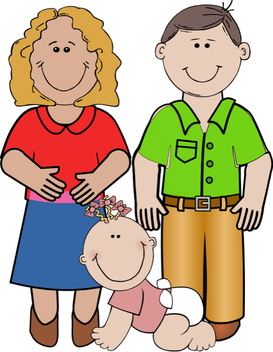 Mommy And Daddy Clipart.