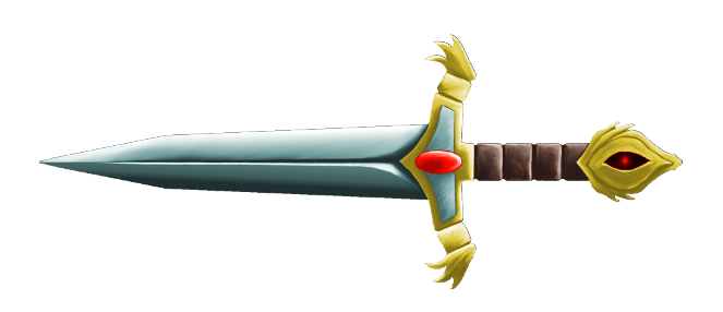 Clip art dagger.