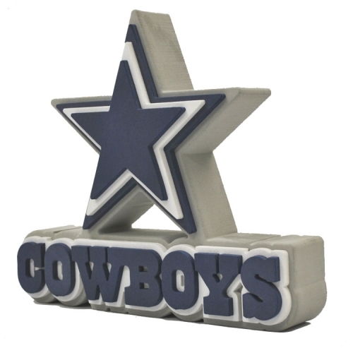 Dallas Cowboys 3D Fan Foam Logo Sign.