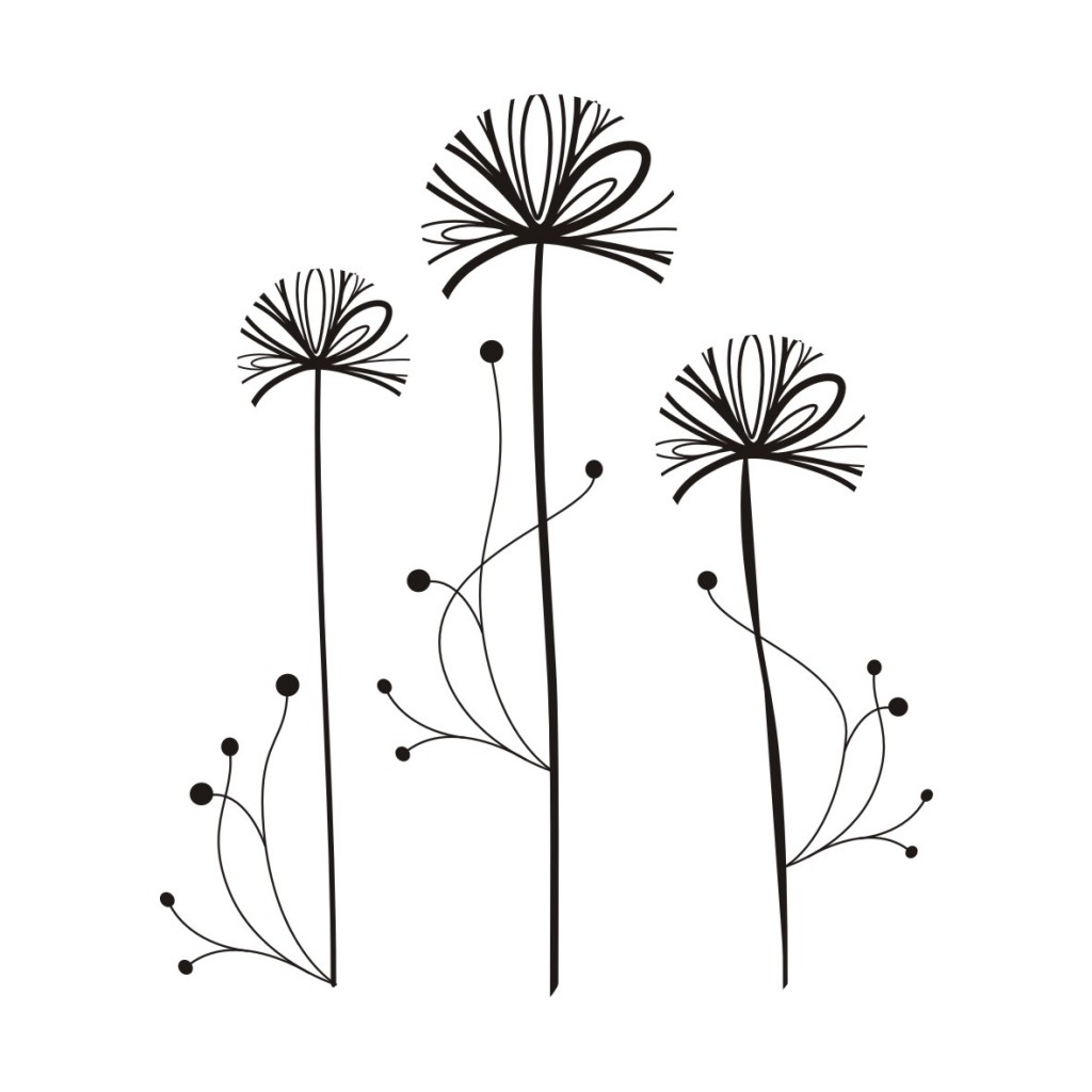 Animated dandelion clipart.