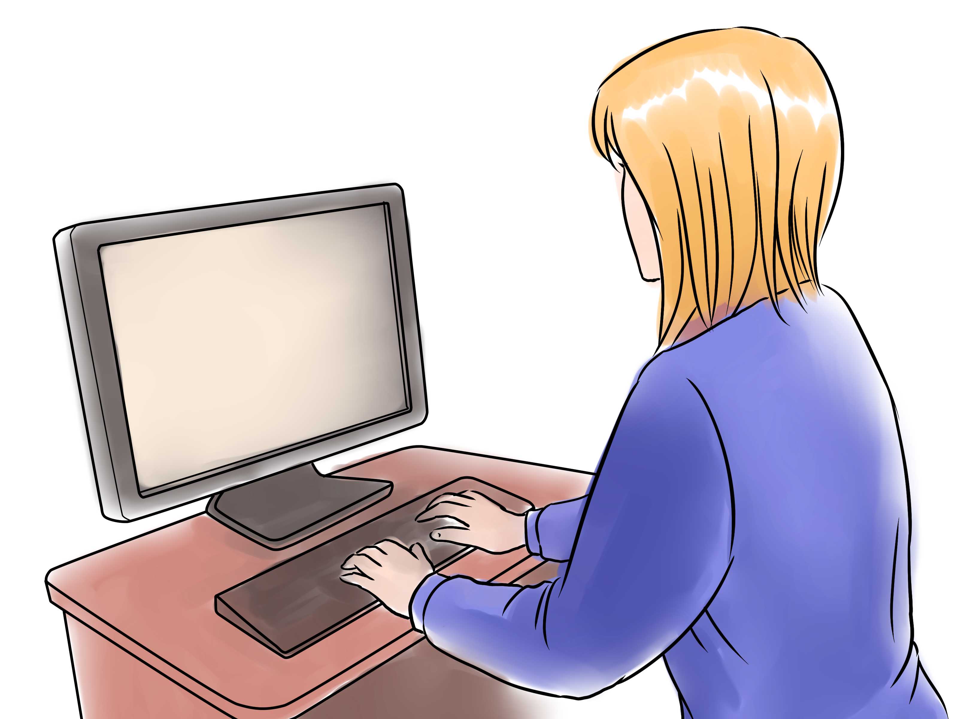 Computer Software Developer Clipart.