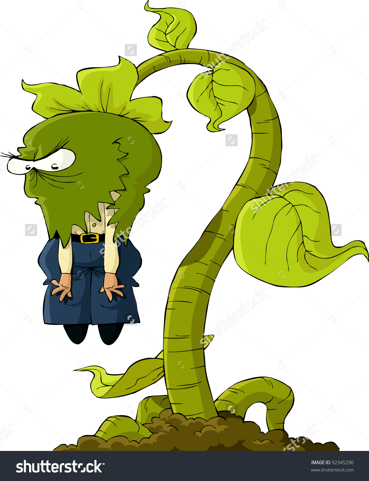 Monster devour person clipart.