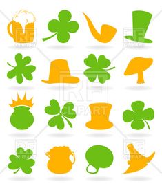 36 Best St. Patrick\'s Day Holiday Vector Art images in 2019.