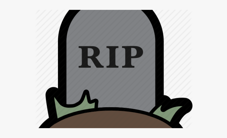 Death Clipart Grave Marker.