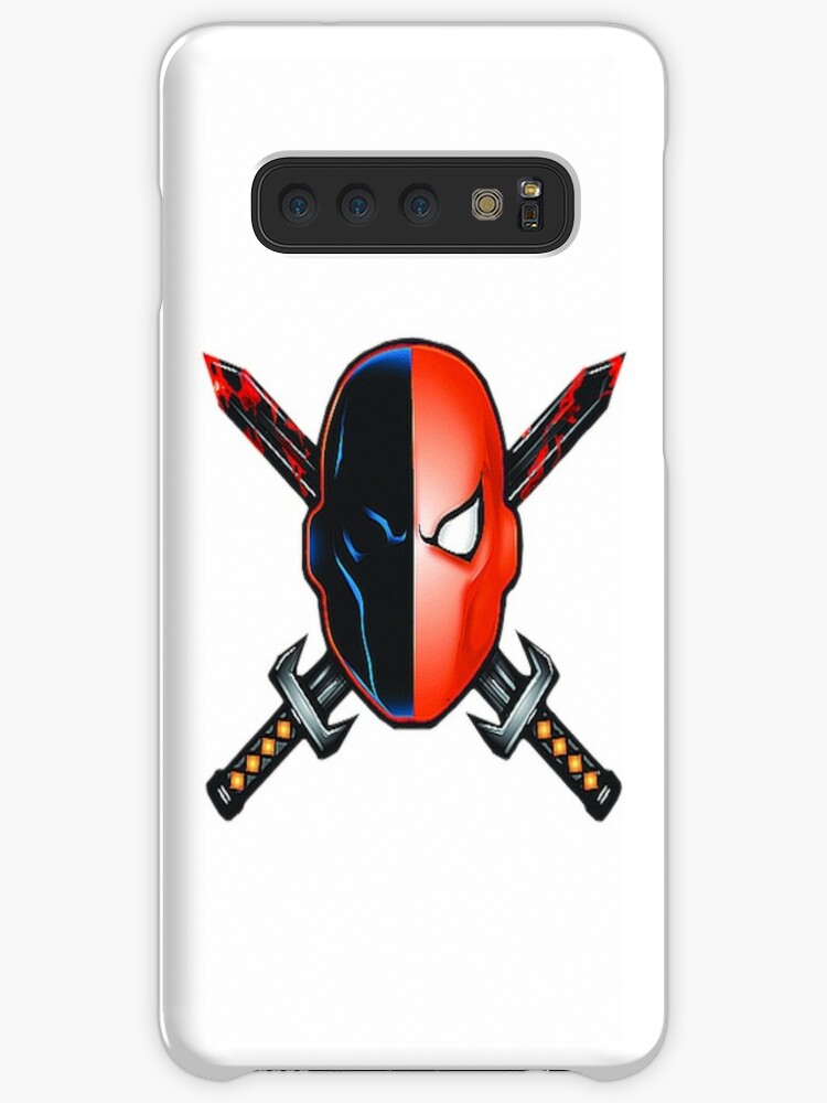 \'Deathstroke Mask logo\' Case/Skin for Samsung Galaxy by IVLeague.