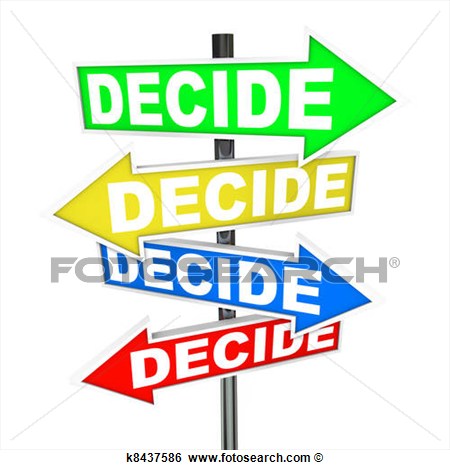 Decision Clipart.