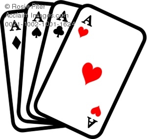 Clip art deck of cards.