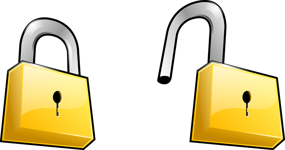 Free vector graphic: Lock, Security, Key, Unlock.