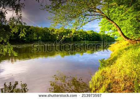 Delaware River Stock Photos, Royalty.